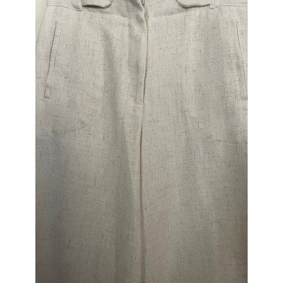 Torn By Robby Kobo Women's Ivory Wide Leg Bernard Pants Size Small - Picture 4 of 8